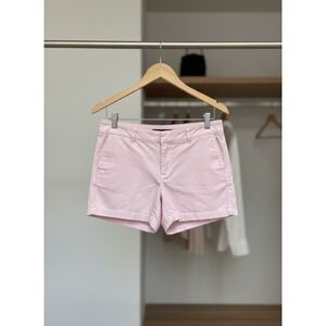 J. Crew Chino Shorts Women 14 Pink 4 Inch Inseam Stretch Cotton Twill Mid Rise